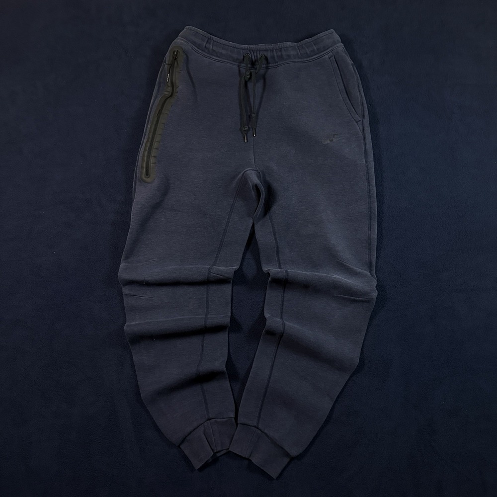 Nike Tech Fleece Joggers Mens MT Medium Tall Obsidian Blue Sweatpants FB8002-473